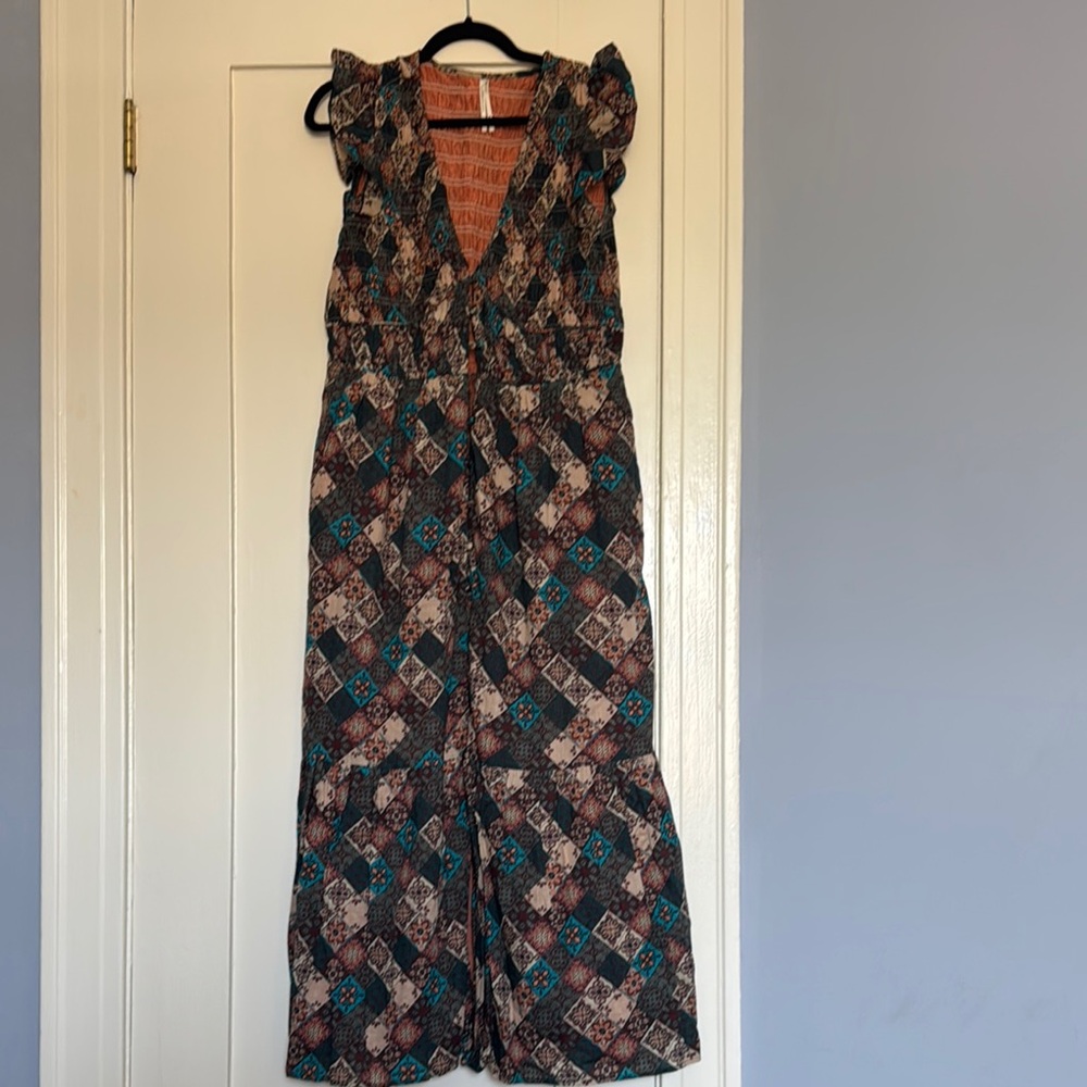 Multicolor Patterned Anthropologie Dress